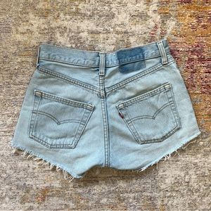 Levi’s 501 vintage cutoff shorts